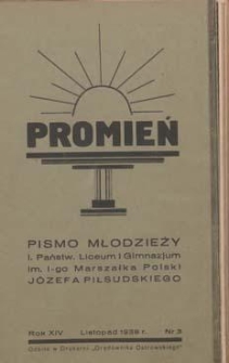 Promień 1938.11 R.14 Nr3
