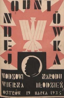 Jednodniówka. Wodzowi Narodu wierna młodzież