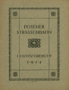 Gesch&auml;fts-Bericht 1914.