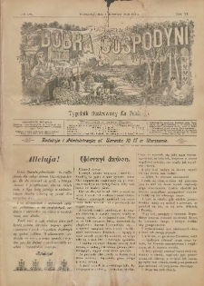 Dobra Gospodyni : pismo tygodniowe ilustrowane dla kobiet. 1906.04.06 R.6 Nr14