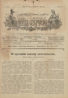 Dobra Gospodyni : pismo tygodniowe ilustrowane dla kobiet. 1906.10.12 R.6 Nr41
