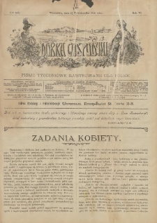 Dobra Gospodyni : pismo tygodniowe ilustrowane dla kobiet. 1906.10.19 R.6 Nr42