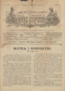 Dobra Gospodyni : pismo tygodniowe ilustrowane dla kobiet. 1906.11.23 R.6 Nr47