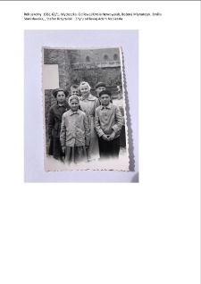 R. szk. 1961-62. Wycieczka uczni&oacute;w szkoły w Bierzglinie trasą Toruń, Gdańsk, Gdynia, Malbork I