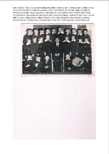 R. szk. 1965-66. Klasa IV szkoły w Bierzglinie