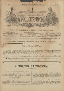 Dobra Gospodyni : pismo tygodniowe ilustrowane dla kobiet. 1906.11.30 R.6 Nr48