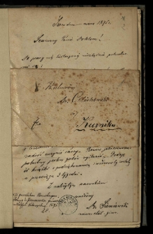 Listy do Zygmunta Celichowskiego z lat 1875-1918