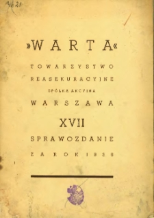 XVII. Sprawozdanie za rok 1936.