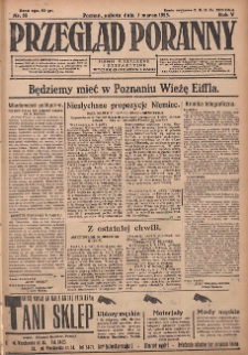 Przegląd Poranny: pismo niezależne i bezpartyjne 1925.03.07 R.5 Nr55