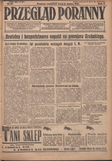 Przegląd Poranny: pismo niezależne i bezpartyjne 1925.03.12 R.5 Nr59