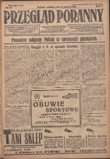 Przegląd Poranny: pismo niezależne i bezpartyjne 1925.03.14 R.5 Nr61
