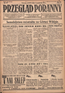 Przegląd Poranny: pismo niezależne i bezpartyjne 1925.04.04 R.5 Nr79
