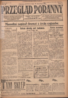 Przegląd Poranny: pismo niezależne i bezpartyjne 1925.04.26 R.5 Nr96