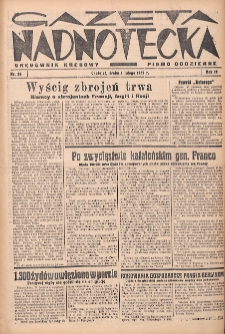 Gazeta Nadnotecka (Orędownik Kresowy): pismo codzienne 1939.02.01 R.19 Nr26