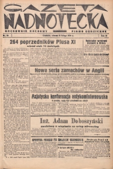 Gazeta Nadnotecka (Orędownik Kresowy): pismo codzienne 1939.02.14 R.19 Nr36