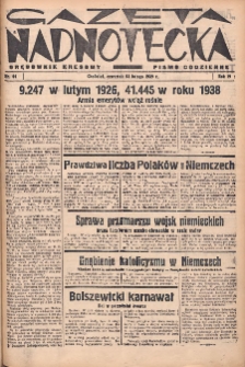 Gazeta Nadnotecka (Orędownik Kresowy): pismo codzienne 1939.02.23 R.19 Nr44