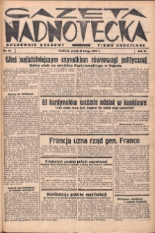 Gazeta Nadnotecka (Orędownik Kresowy): pismo codzienne 1939.02.24 R.19 Nr45