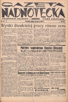 Gazeta Nadnotecka (Orędownik Kresowy): pismo codzienne 1939.02.25 R.19 Nr46