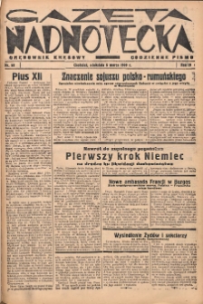 Gazeta Nadnotecka (Orędownik Kresowy): pismo codzienne 1939.03.05 R.19 Nr53