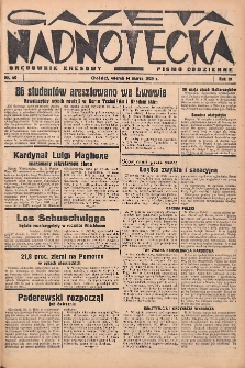 Gazeta Nadnotecka (Orędownik Kresowy): pismo codzienne 1939.03.14 R.19 Nr60