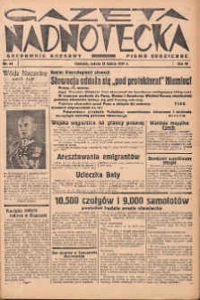 Gazeta Nadnotecka (Orędownik Kresowy): pismo codzienne 1939.03.18 R.19 Nr64