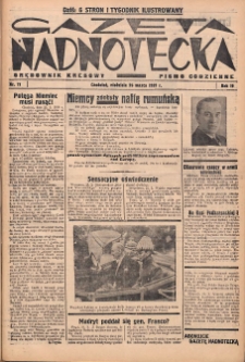 Gazeta Nadnotecka (Orędownik Kresowy): pismo codzienne 1939.03.26 R.19 Nr71