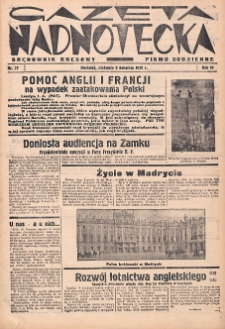 Gazeta Nadnotecka (Orędownik Kresowy): pismo codzienne 1939.04.02 R.19 Nr77