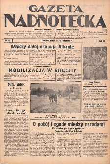 Gazeta Nadnotecka: Ilustrowane pismo codzienne 1939.04.12 R.19 Nr84