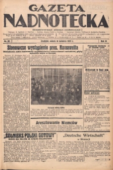 Gazeta Nadnotecka: Ilustrowane pismo codzienne 1939.04.15 R.19 Nr87