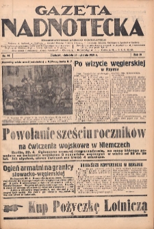 Gazeta Nadnotecka: Ilustrowane pismo codzienne 1939.04.23 R.19 Nr94