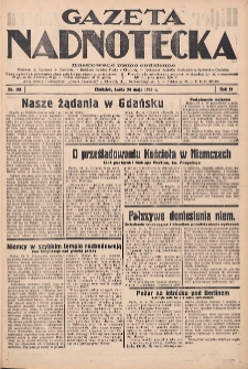 Gazeta Nadnotecka: Ilustrowane pismo codzienne 1939.05.24 R.19 Nr118