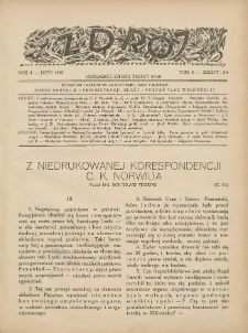 Zdr&oacute;j. Dwutygodnik poświęcony sztuce i kulturze umysłowej. 1920 R.4 T.10 zeszyt 3-4