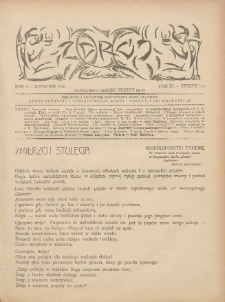 Zdr&oacute;j. Dwutygodnik poświęcony sztuce i kulturze umysłowej. 1920 R.4 T.11 zeszyt 1-2
