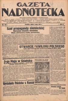 Gazeta Nadnotecka: Ilustrowane pismo codzienne 1939.05.06 R.19 Nr104