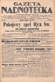 Gazeta Nadnotecka: Ilustrowane pismo codzienne 1939.05.11 R.19 Nr108