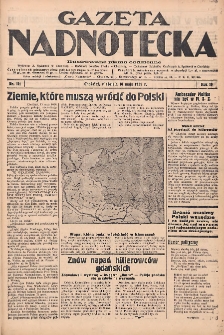 Gazeta Nadnotecka: Ilustrowane pismo codzienne 1939.05.14 R.19 Nr111