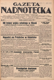 Gazeta Nadnotecka: Ilustrowane pismo codzienne 1939.06.22 R.19 Nr141