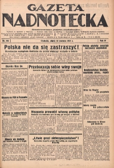 Gazeta Nadnotecka: Ilustrowane pismo codzienne 1939.06.23 R.19 Nr142