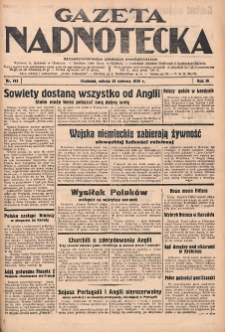 Gazeta Nadnotecka: Ilustrowane pismo codzienne 1939.06.24 R.19 Nr143