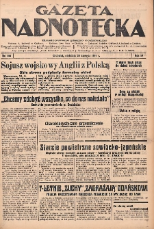 Gazeta Nadnotecka: Ilustrowane pismo codzienne 1939.06.25 R.19 Nr144
