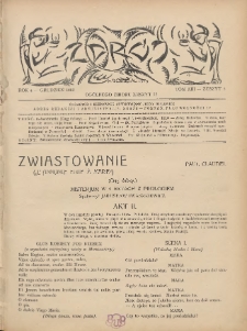 Zdr&oacute;j. Dwutygodnik poświęcony sztuce i kulturze umysłowej. 1920 R.4 T.13 zeszyt 5
