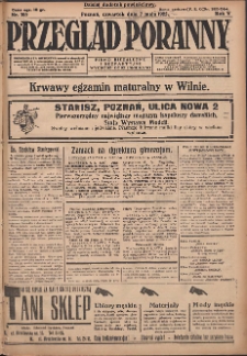 Przegląd Poranny: pismo niezależne i bezpartyjne 1925.05.07 R.5 Nr105