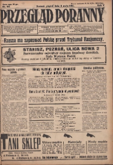 Przegląd Poranny: pismo niezależne i bezpartyjne 1925.05.08 R.5 Nr106