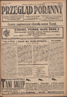 Przegląd Poranny: pismo niezależne i bezpartyjne 1925.05.09 R.5 Nr107