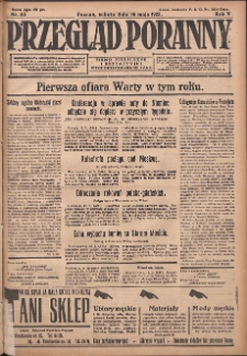 Przegląd Poranny: pismo niezależne i bezpartyjne 1925.05.16 R.5 Nr113