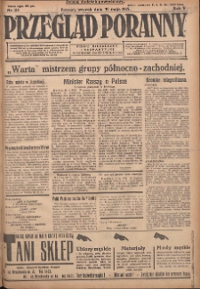 Przegląd Poranny: pismo niezależne i bezpartyjne 1925.05.19 R.5 Nr115