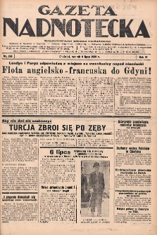 Gazeta Nadnotecka: Ilustrowane pismo codzienne 1939.07.04 R.19 Nr150