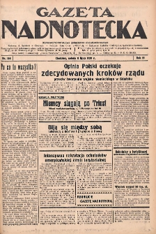 Gazeta Nadnotecka: Ilustrowane pismo codzienne 1939.07.08 R.19 Nr154