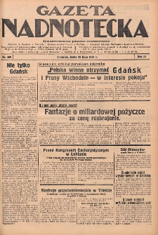 Gazeta Nadnotecka: Ilustrowane pismo codzienne 1939.07.26 R.19 Nr169