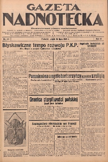 Gazeta Nadnotecka: Ilustrowane pismo codzienne 1939.07.28 R.19 Nr171